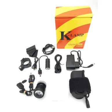 Eclairage bikepacking haute puissance lampe 1200 lumens EXR1100IT